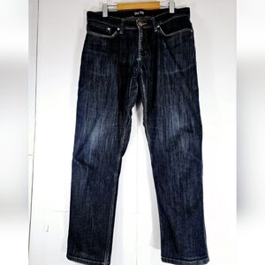 DU/ER Mens Size 32x29 (Tag 32x32) Denim Jeans L2X Relaxed Fit Blue